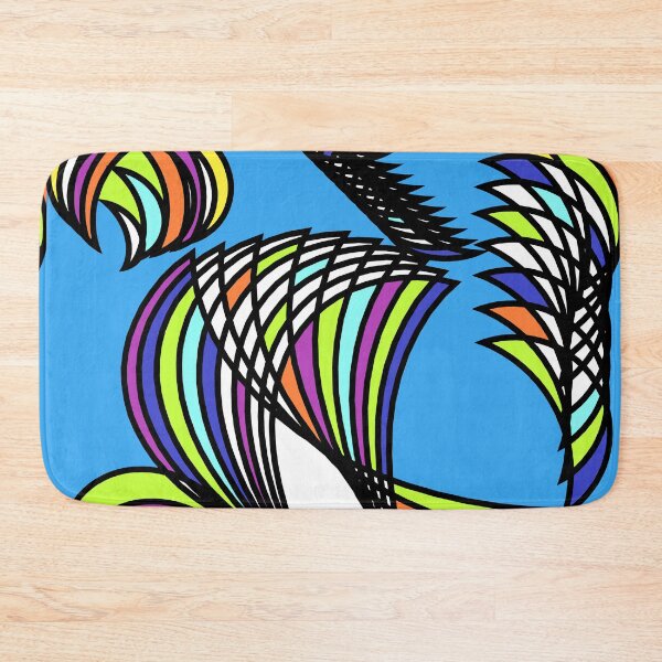 Item preview, Whoosh and Wave, Blue designed and sold by LisaJene.
