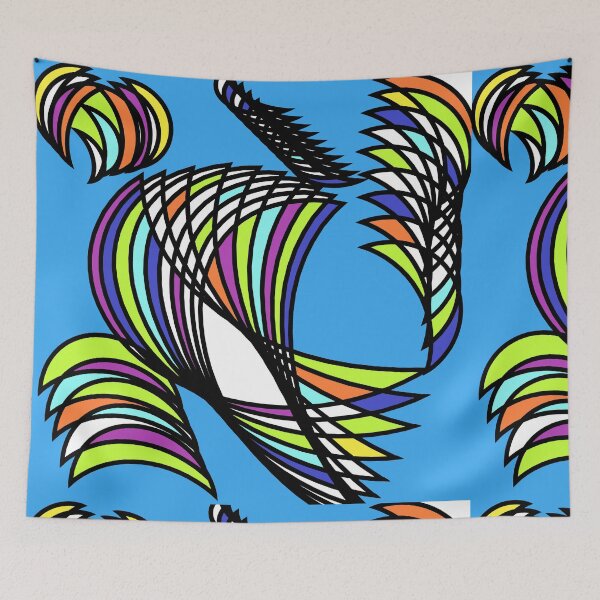 Item preview, Whoosh and Wave, Blue designed and sold by LisaJene.
