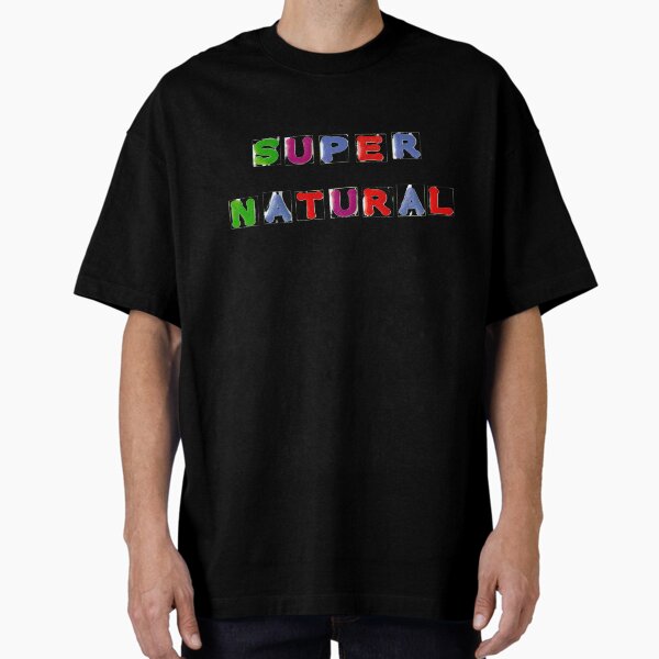 Super Natural Graphic T-shirt Oversized T-Shirt