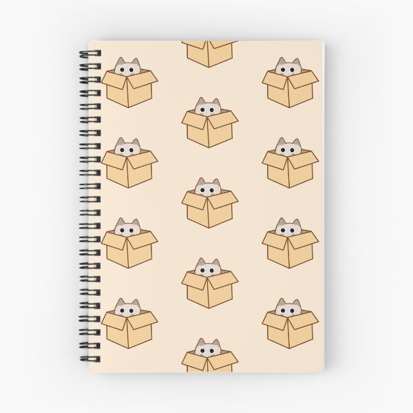 Item preview, Spotted cat in box designed and sold by mikyoomu.