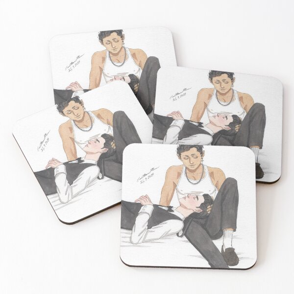 Item preview, Edwin Resting on Charles's Lap designed and sold by idrawprettyboys.