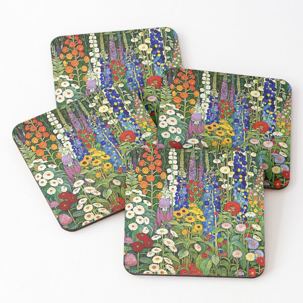 Item preview, Gustav Klimt Flower Garden designed and sold by maniacfitness.