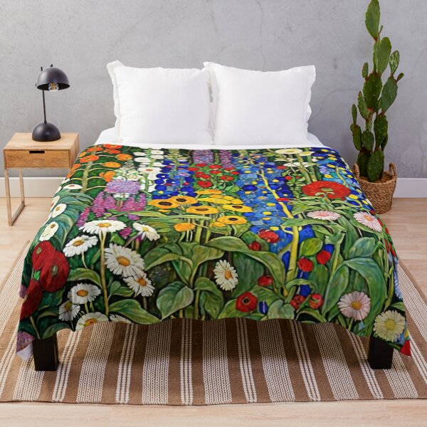 Item preview, Gustav Klimt Flower Garden designed and sold by maniacfitness.