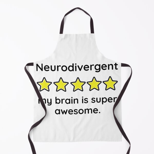 Item preview, Neurodivergent my brain is super awesome designed and sold by Rachel the Artist .