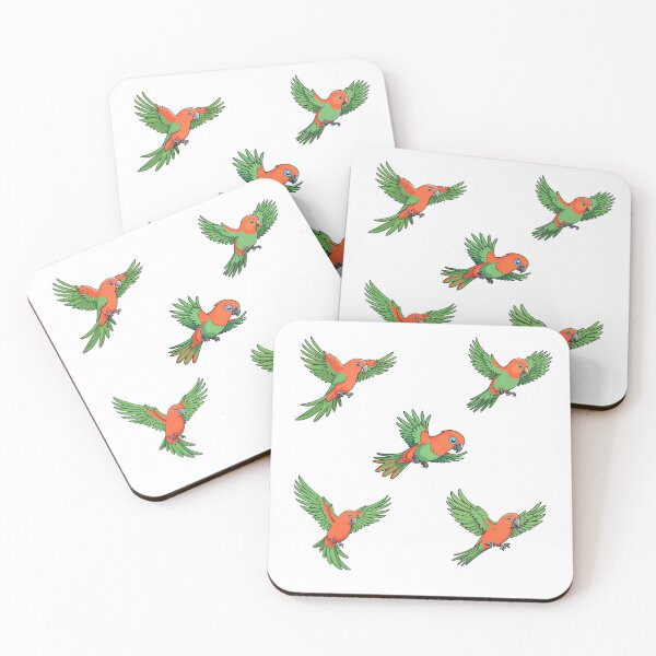 Item preview, Australian King Parrot Birds Flying designed and sold by TheAnimalZ00.