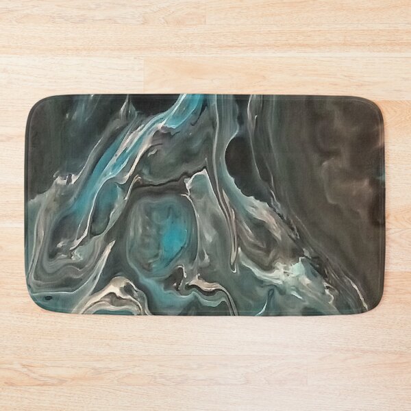 Item preview, Blue and Silver designed and sold by AmyAbstractArt.