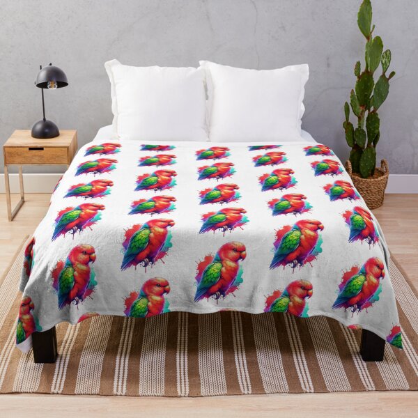 Item preview, Watercolor Australian King Parrot designed and sold by TheAnimalZ00.