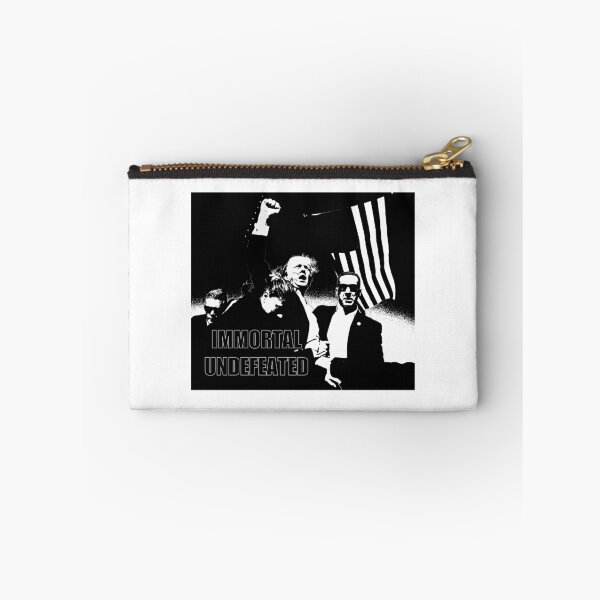 Item preview, DONALD TRUMP Immortal/Undefeated MAGA 2024 Hardcore PATRIOT Triumphant fist pump designed and sold by Illiterate-D.
