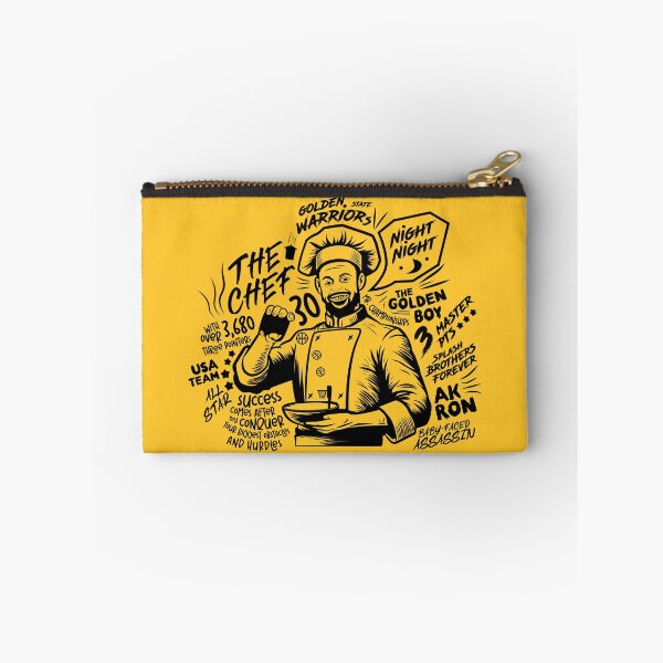 Item preview, Chef Curry cooking up three three-pointers for the Golden State Warriors designed and sold by Dizartico.