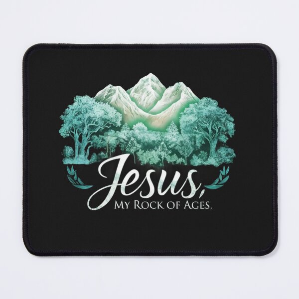 Item preview, Jesus, Rock of Ages designed and sold by Faithloveshop.