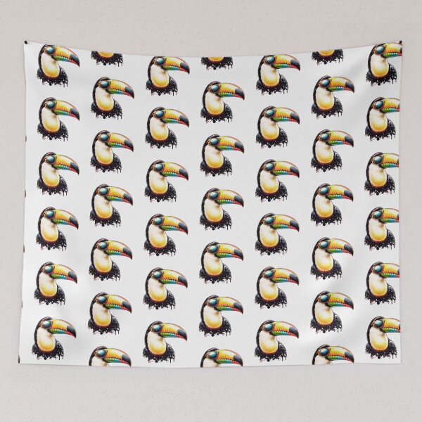 Item preview, Keel Billed Toucan Wearing Sunglasses designed and sold by TheAnimalZ00.
