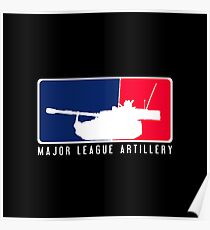 Major League Artillerie Poster