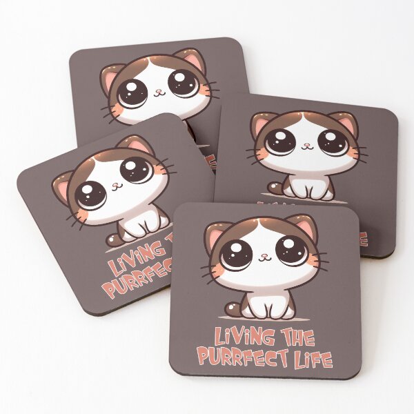 Item preview, Purrfect Life designed and sold by Black Sands Art.
