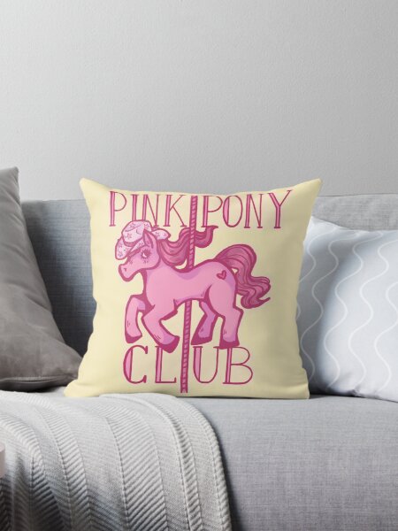 Aperçu de l'œuvre Poney Club Rose créée et vendue par MissCranberry.