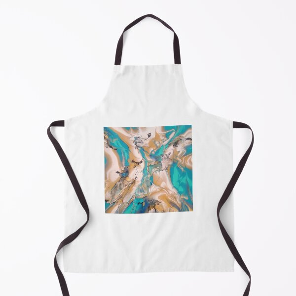 Item preview, Blue & Gold designed and sold by AmyAbstractArt.