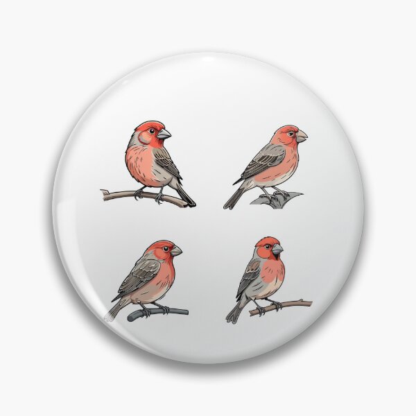 Item preview, House Finches designed and sold by TheAnimalZ00.
