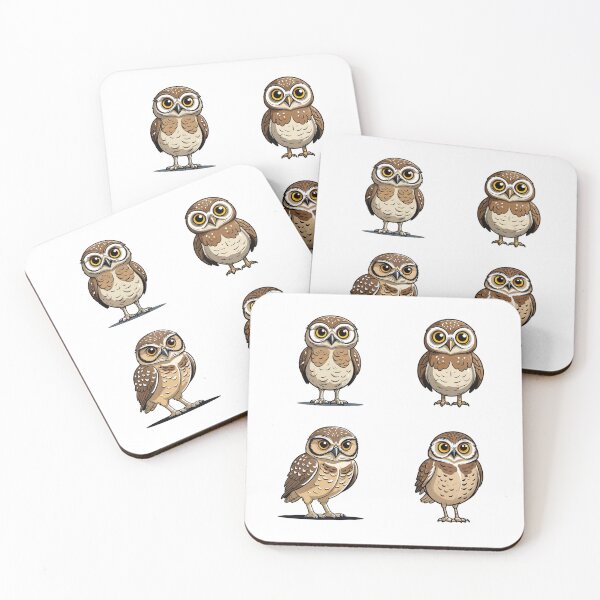 Item preview, Burrowing Owls designed and sold by TheAnimalZ00.