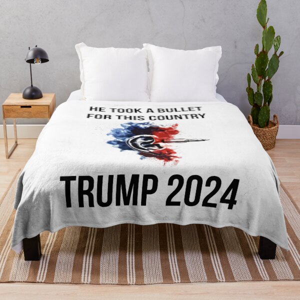 Item preview, He Took A Bullet For This Country - Trump 2024 designed and sold by BCOD.