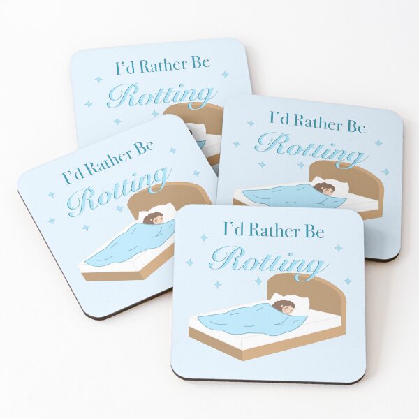 Item preview, I’d Rather Be Rotting designed and sold by peachesandfizz.