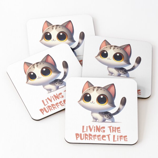 Item preview, Purrfect Life designed and sold by Black Sands Art.