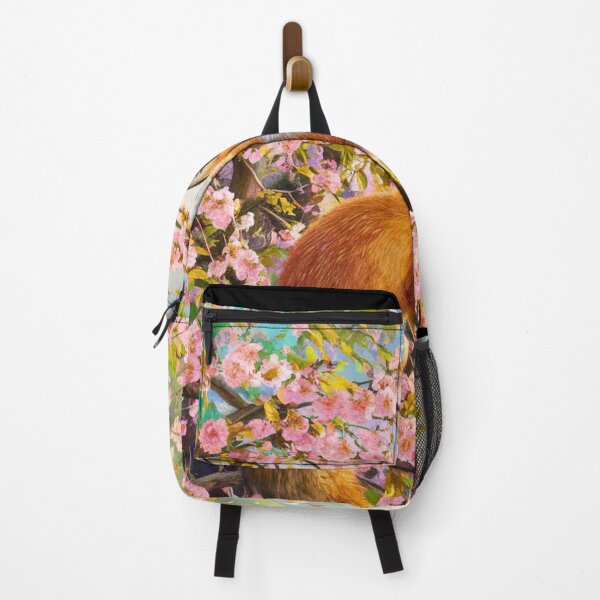 Artikelvorschau, Fuchs-Porträt. Kirschblüte, Blumenfuchs, Vintage-Fuchs, Fuchs-Malerei, Camille Pissarro-Stil entworfen und verkauft von FoxVibes.