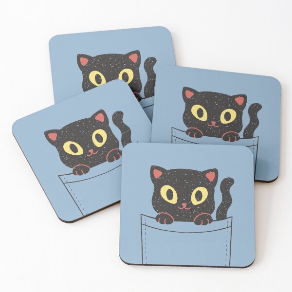 Item preview, Black Cat in Pocket designed and sold by theresa7131.