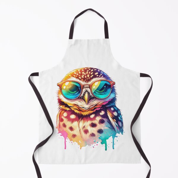 Item preview, Watercolor Burrowing Owl Wearing Sunglasses designed and sold by TheAnimalZ00.