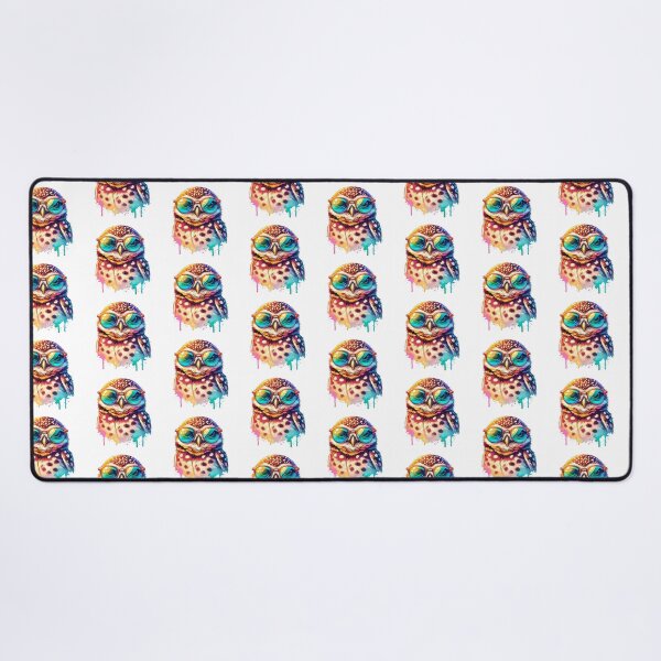Item preview, Watercolor Burrowing Owl Wearing Sunglasses designed and sold by TheAnimalZ00.