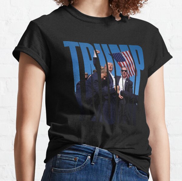 Vista previa del artículo con la obra «Apoye la campaña electoral presidencial de Donald Trump 2024», diseñado y vendido por smartrocket.