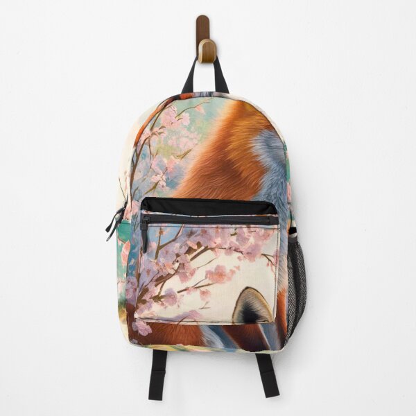 Artikelvorschau, Fuchs-Porträt. Kirschblüte, Blumenfuchs, Vintage-Fuchs, Fuchs-Malerei, Camille Pissarro-Stil entworfen und verkauft von FoxVibes.