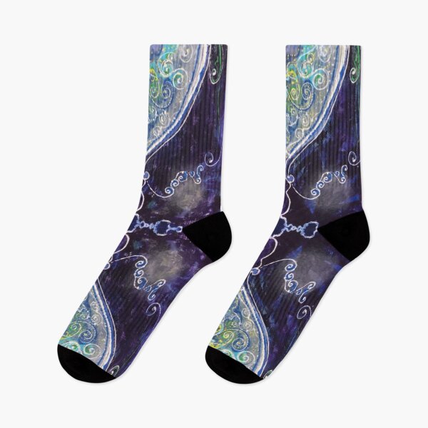 Item preview, Painting in purple and green designed and sold by ricoflinn.