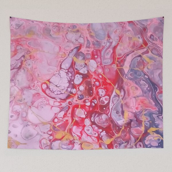 Item preview, Boiling  Red designed and sold by AmyAbstractArt.