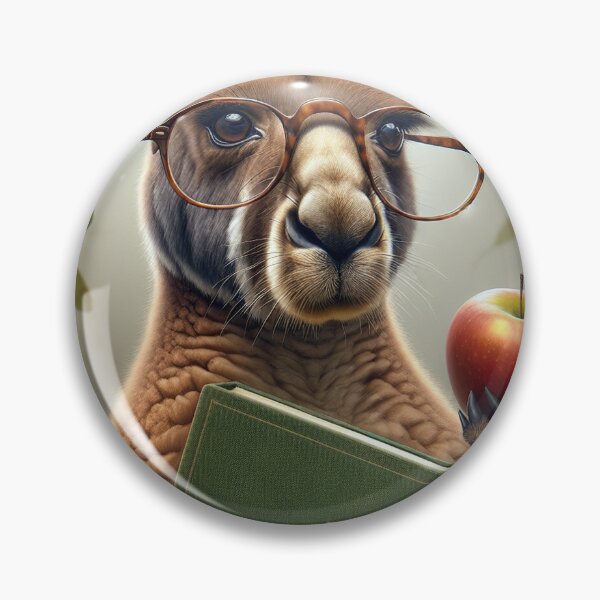 Item preview, Kangaroo Holding an Apple designed and sold by Travelcases.