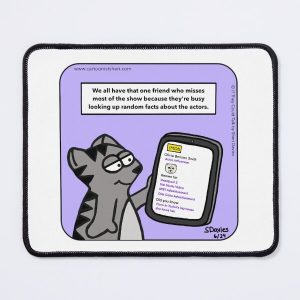 Item preview, Taylor Swift Cat Cartoon designed and sold by CartoonistSheri.