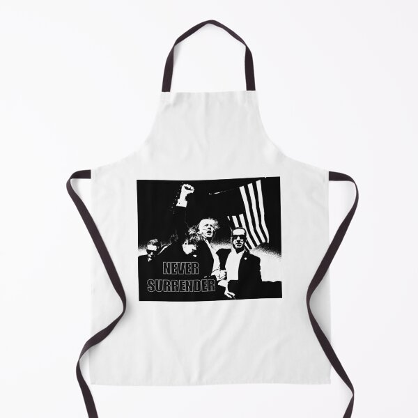 Item preview, DONALD TRUMP Fist Pump NEVER SURRENDER American Badass MAGA Patriot designed and sold by Illiterate-D.
