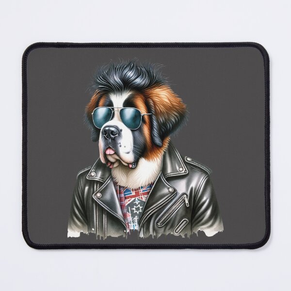 Item preview, Saint Bernard Rock Star designed and sold by 93-Store.