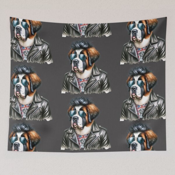 Item preview, Saint Bernard Rock Star designed and sold by 93-Store.