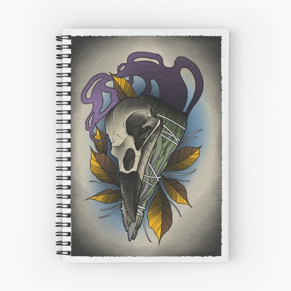 Item preview, Raven Skull Sage Bundle designed and sold by Coven-Creative.