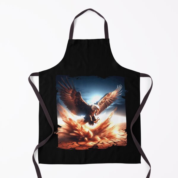 Item preview, Eagle Landing in a Dusty Cloud designed and sold by Hungry-Murphy.