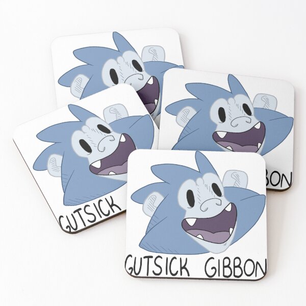 Item preview, Gutsick Gibbon T-Shirt designed and sold by GutsickGibbon.