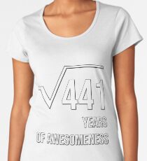 21st Birthday Gifts Shirts for Men and Women Women's Premium T-Shirt