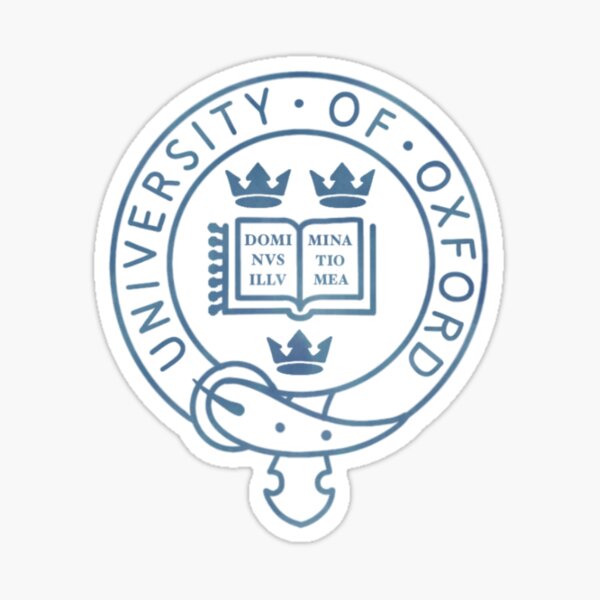 Oxford university Sticker