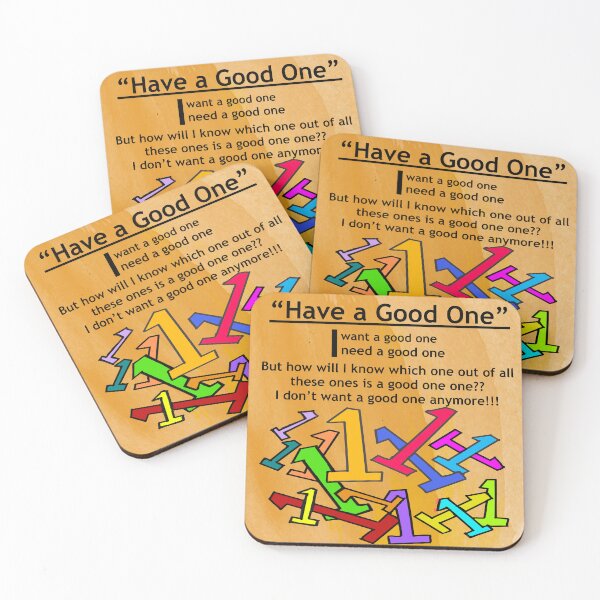 Item preview, “Have a Good One”  designed and sold by RedLeafPine.