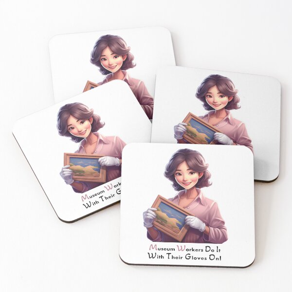 Item preview, Museum Workers Do It With Their Gloves One designed and sold by ArtShare.