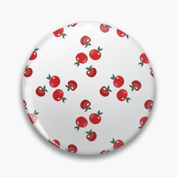 Item preview, Red cherry and apple cartoon seamless, kids patter designed and sold by pipikijung.