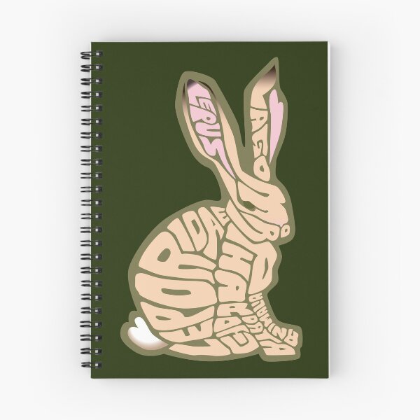 Item preview, Rabbit Shaped Name - natural colors designed and sold by doodlinglibrary.