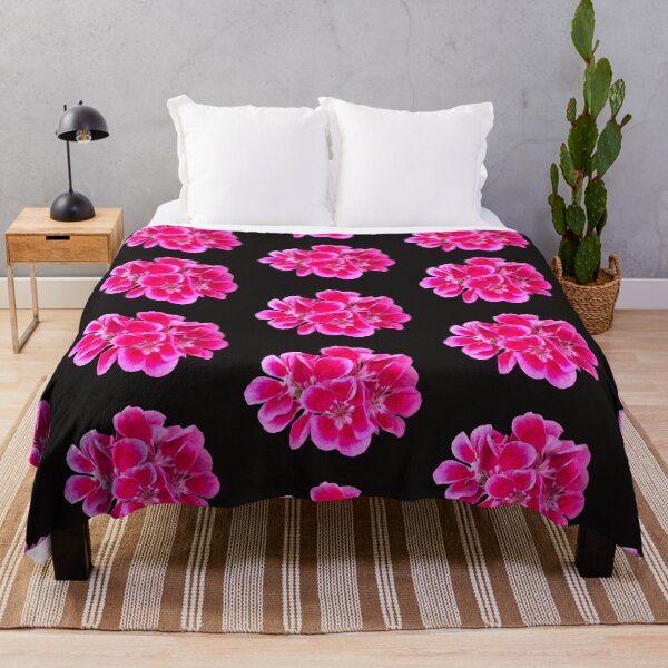 Item preview, Pink and Red Geraniums  designed and sold by LibbyGrace1925.