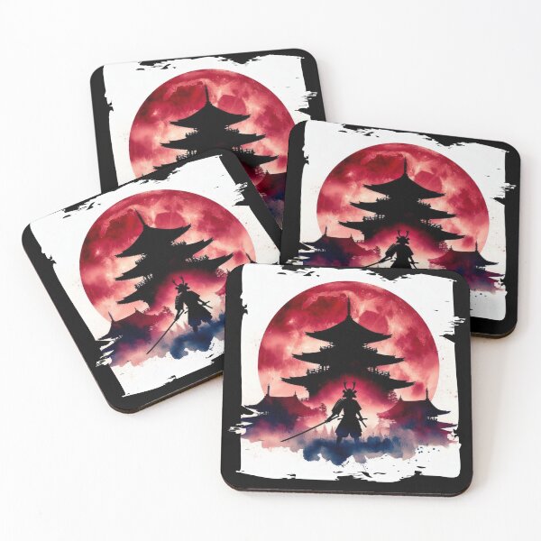 Item preview, Samurai with Sword: Temple Background designed and sold by Hungry-Murphy.