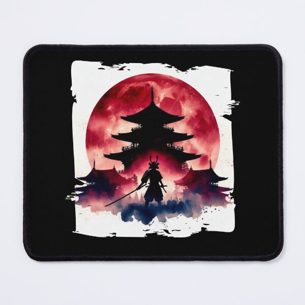 Item preview, Samurai with Sword: Temple Background designed and sold by Hungry-Murphy.