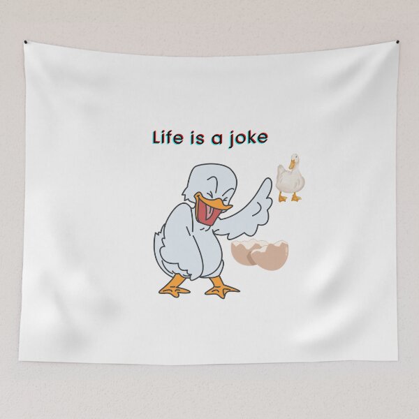 Item preview, Life is a joke designed and sold by TrendzJA.